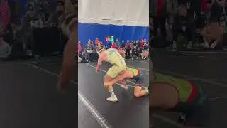 Nasty sit drag in the HS Finals at Gridiron Duals by Cohen Bunting of 330 Lab #tyrantwrestling