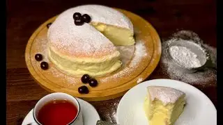 Jiggly fluffy Japanese cheesecake || Jiggly Japanese Souffle cake || Cheese Cake Recipe