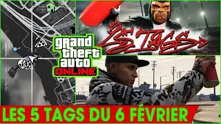 [GUIDE] LS TAG - TROUVER LES 5 TAGS DU 6 F&Eacute;VRIER SUR GTA ONLINE