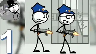 Stickman Adventure: Prison Escape  - Gameplay Walkthrough Part 1 (Android Gameplay)
