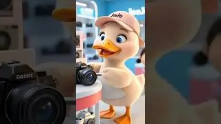 The Little Duck Bought a Camera... What Happened Next Was Adorable 📸🐥 #shorts #cute #duck #pets