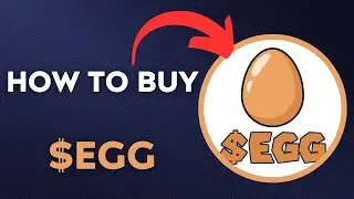 How To BUY $EGG &ndash; One Egg TOKEN CRYPTO COIN IN 60 SECONDS