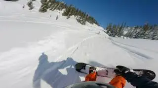 Snowboard POV FAIL!