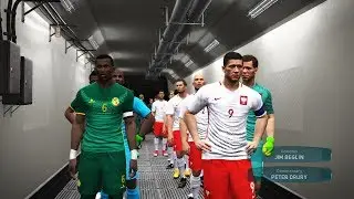 PES Gameplay Poland vs Senegal Full Match