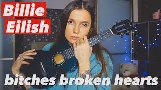 bitches broken hearts - Billie Eilish | easy ukulele tutorial