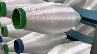 Have you ever seen fiberglass yarn like this?