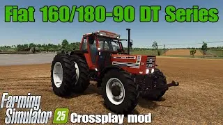 Fiat 160/180-90 DT Series / FS25 crossplay mod