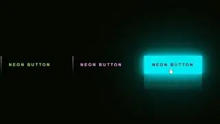 Neon glowing button | HTML,CSS