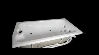 360 View of 6032 Elite Whirlpool Tub