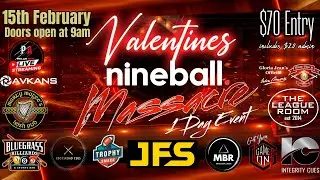 PA Pro-Am presents the Valentine's Nineball Massacre - 3rd place and finals matchup