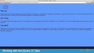 jQuery UI Development Tutorial: jQuery UI Tabs | packtpub.com