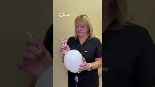 Needle balloon pop challenge