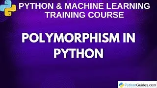 Polymorphism in Python | Python Tutorials for Beginners