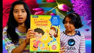 My Summer Perfume Making Lab - Step-by-Step Guide to Making Natural Perfume at Home - Arya vlogs