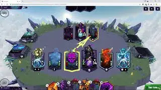 Skyweaver Epic PVP Battle Game Play (The Best Blockchain NFT Trading Card Game)