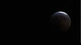 Total Lunar Eclipse 21 Dec 2010 Video Fast Motion Winter Solstice