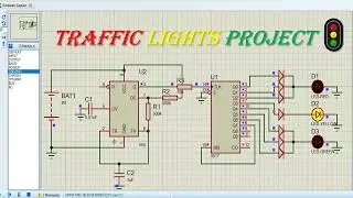 Stop Coding! Build a Full Traffic Light System with Only Logic ICs | Traffic Light Control Circuit