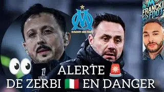 JT OM ☑️ ALERTE 🚨 ROBERTO DE ZERBI 🇮🇹 EN DANGER OU PAS ? MON AVIS CAT&Eacute;GORIQUE ! #om #football 