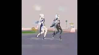 Genshin impact MMD / Ningguang and Shenhe dance / 