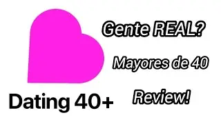 LA MEJOR APP DE CITAS GRATIS - GENTE Real? - DateMyAge - Conocer gente +40 - Review 2025