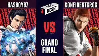 Set & Reset #47 | EU TEKKEN8 | Hasboybz (Claudio) vs Konfidentgrog (Hwoarang) - Grand Final