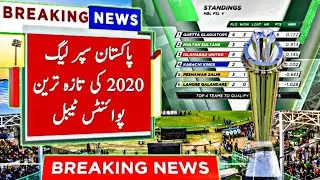PSL 2020 Latest Points Table After Match 9 | PSL 5 Points Table | Jalil Sports