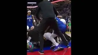 Rivers and Bamba altercation led to five ejections #shorts