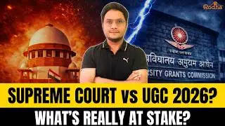 UGC 2026 Controversy Explained: Why Supreme Court Stayed the New Rules? | Rodha CLAT | Abhimanyu Sir