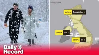 Storm Goretti to bring heavy snow after UK sees coldest night of winter so far