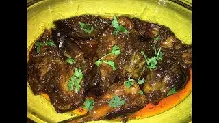 Brinjal Tamarind Masala - Kashmiri Khatte Baingan - Veg Recipes - Tummy Trails