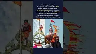 The Tallest Test of Devotion 🙏 #krishna #shorts #jagannath #jayjagannath #rathyatra