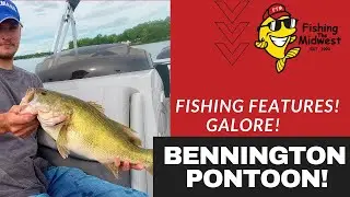 Bennington Pontoon's Fishing Features!