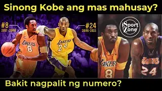 DAHILAN at KAHULUGAN ng Jersey Numbers ni Kobe Bryant na 8 at 24. From Baby Kobe to The Black Mamba.