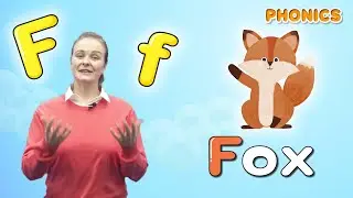 Phonics Step 1 | Alphabet | Lesson 3 (Ee, Ff) | 4 Step Phonics