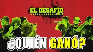 &iquest;Qui&eacute;n gan&oacute; EL DESAFIO vol 3? - ACZINO/KODIGO/SONY vs INVERT/ KHAN/KAISER