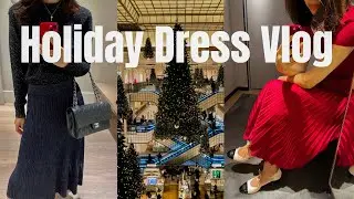 In The Mood For Christmas: Holiday Dress Shopping in Paris & More 🎁🎄