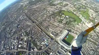 All Ireland 2013 Football parachute jump into Croke Park | The Sunday Game