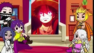 Big Mom Pirates React To Luffy || One Piece Gacha React Gacha Club