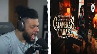 Reaccionando a EL AMERICANO! EL AMERICANO 4KT - KALAVERAS CARAS 💀 (Video Oficial)- JayCee! Reaccion!