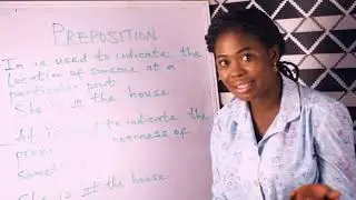 How to use preposition in and at correctly