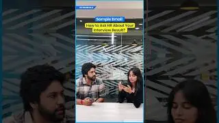 How to Ask HR about your Interview Result?| Sample Email