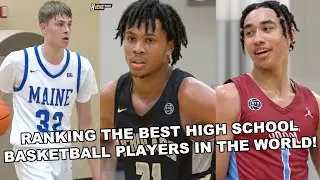 RANKING THE BEST HIGH SCHOOL BASKETBALL PLAYERS IN THE WORLD!! ESPN's Rankings Regardless of Class!