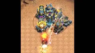 Warden Fire Ball & Earthquake vs New Level Defense | #GTMMani #cocshorts