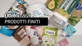 ❤️ PRODOTTI FINITI DI OTTOBRE 2021✨ #empties - Donna e Dintorni TV