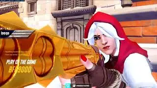IDDQD INSANE ASHE! POTG! [ OVERWATCH SEASON 23 TOP 500 ]