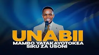 🟥 LIVE NOW | MAMBO YATAKAYOTOKEA SIKU ZA USONI | with ProphetEdmoundMystic