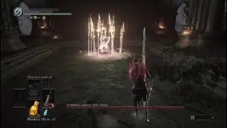 Dark Souls III - Boss Mezzaluce lanciere della chiesa - no damage - NG+7