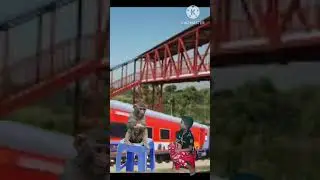 Funny Train Vfx magic video 😅 Train comedy short video #shorts @vfxtaj