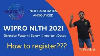 Wipro Nlth 2021 date announced | How to register for Wipro Nlth 2021