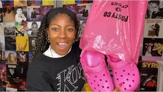 Unboxing Post Malone Crocs | Black and Pink!